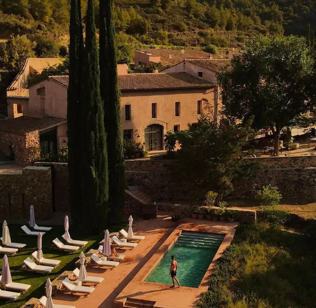 Terra Dominicata luxury hotel aerial view