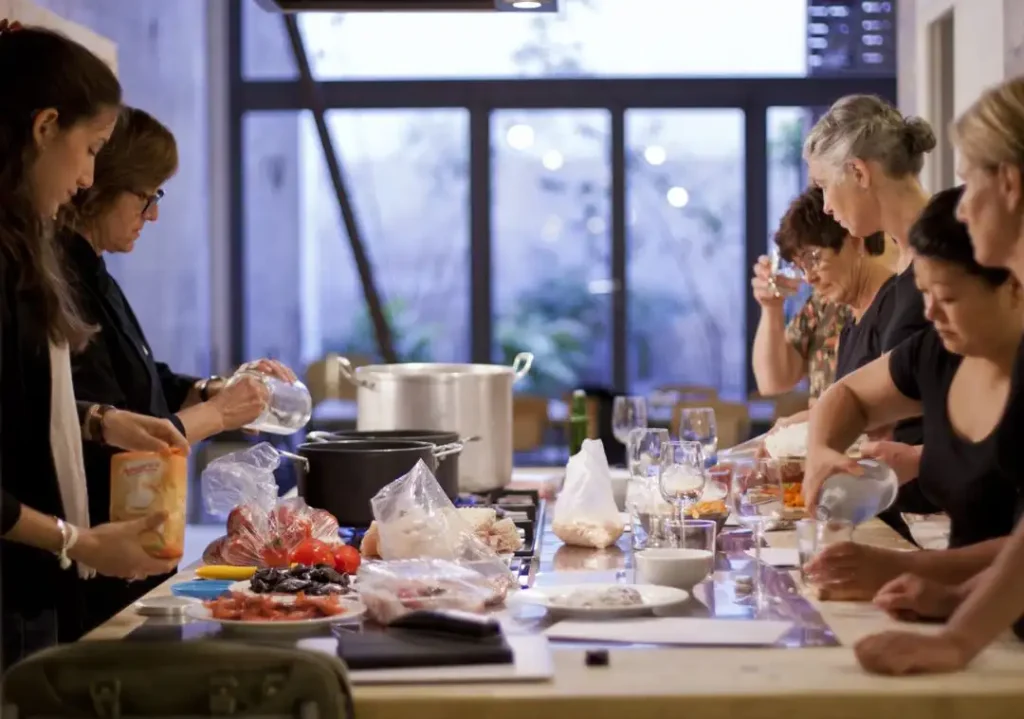 team building coocking class