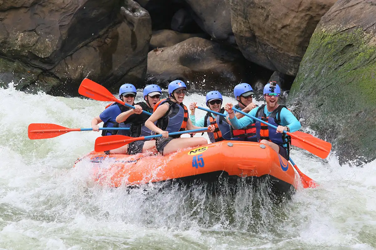 team building activity outdoors