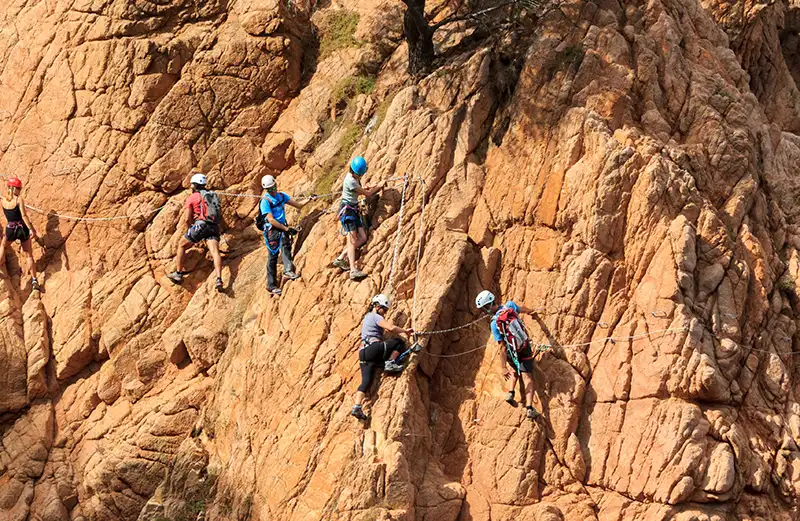 via ferrata costa brava
