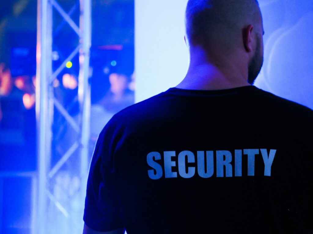Security guy band tour travel agency
